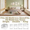 TAGMEIU 4 Pcs Bed Sheet Holder Clips, Mattress Sheet Fasteners