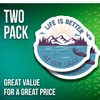 2-Pack Life is Better at The Lake Stickers - Outdoor