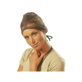 SIBEL Large Fitted Tie Hair Night Setting Net - BROWN -1143733-15