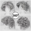 5 Pack Grey Old Lady Wig Granny Glasses Sequin Long