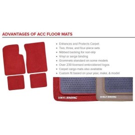 ACC Fits-1968-1972 Chevy  Chevelle Floor Mat 4pc (FM53F FM18R)