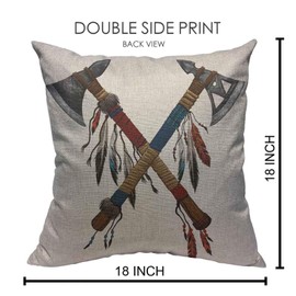 VERSUSWOLF Throw Pillow Covers Yellow Labrador Lab Love Brown Chocolate Cotton Linen Decorative Square Pillowcases Cushion Cover 18 X 18 Inch