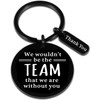 Employee Appreciation Coworker Leaving Gifts Thank You Keychain Office Gifts