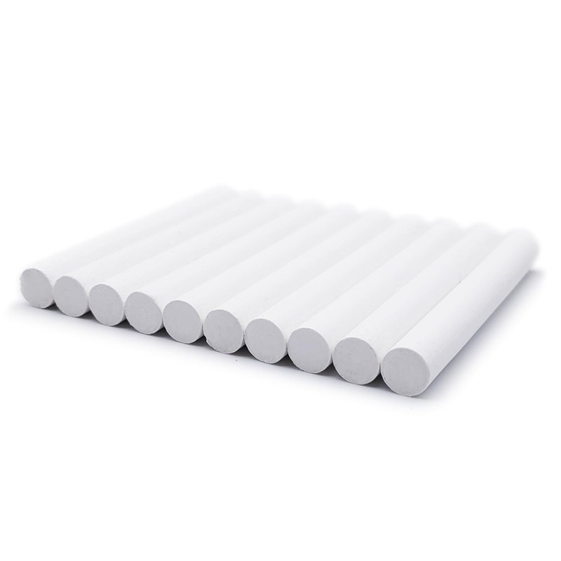 Leddy Set of 24 White and Coloured Chalks Blackboard Chalks