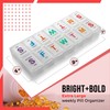 XL Weekly Pill Organiser - Twice Daily AM PM