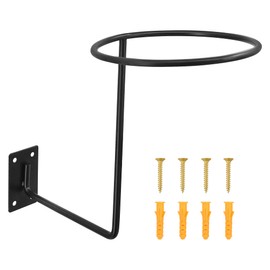 Zorax Motorcycle Helmet Holder, 1PC Helmet Stand Display Wall Mounted Helmet Rack for Motorbike/Baseball Helmets, Basketball, Hats