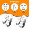 MARRTEUM 6PCS Belt Clip for Ryobi, 304 Stainless Steel Drill