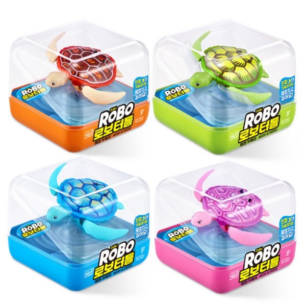 Roboturtle AI Fish Turtle Robot Water Play Cat Toy /
