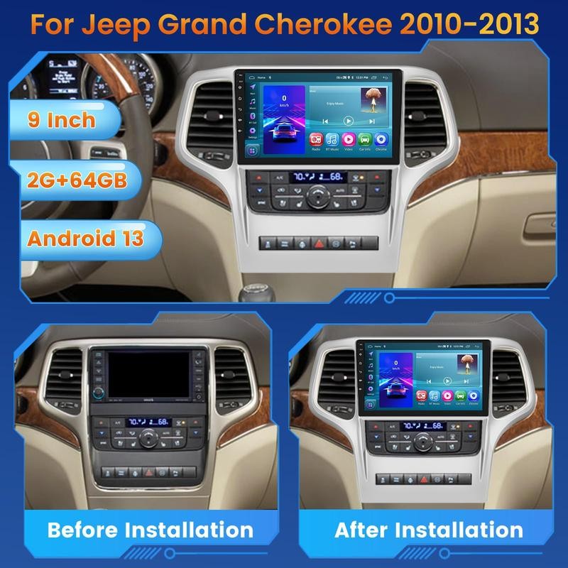Android Radio for【Jeep Grand Cherokee 2010 2011 2012 2013 】with