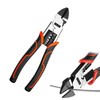 Wire Cutters - 8" Pro Side Cutters with Wire Stripper