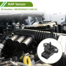 A ABSOPRO Manifold Absolute Pressure MAP Sensor for MITSUBISHI Pajero/Shogun III 2.5 TDi (V64W) 2000-2006 No.MR299300/E1T16671A 1 Pc