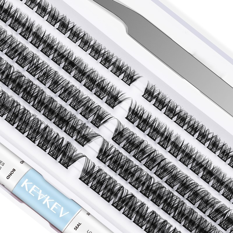 KevKev Lash Extension Kit 120Pcs DIY Lash Extension Kit Lash