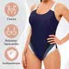 ZSOLY Traje de Baño Mujer Deportivo (MX/US, Alfa, Mediano, Regular,