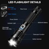 3 Pack Rechargeable Flashlights High Lumens, 990000LM Super Bright LED