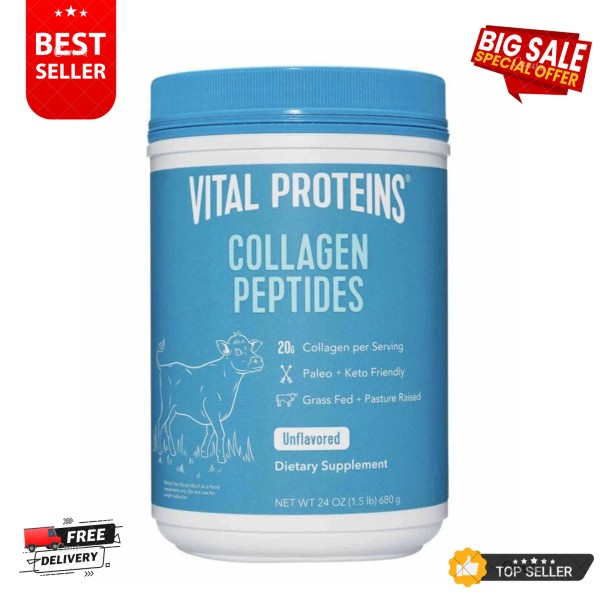 Vital Proteins Collagen Peptides Dietary Supplement Powder 24 oz -