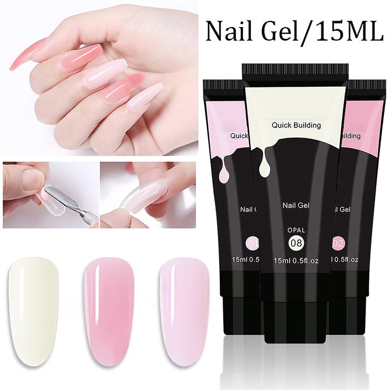 Nail Gel Kit 15ml Safe Reliable Quick Extension Extension Nail