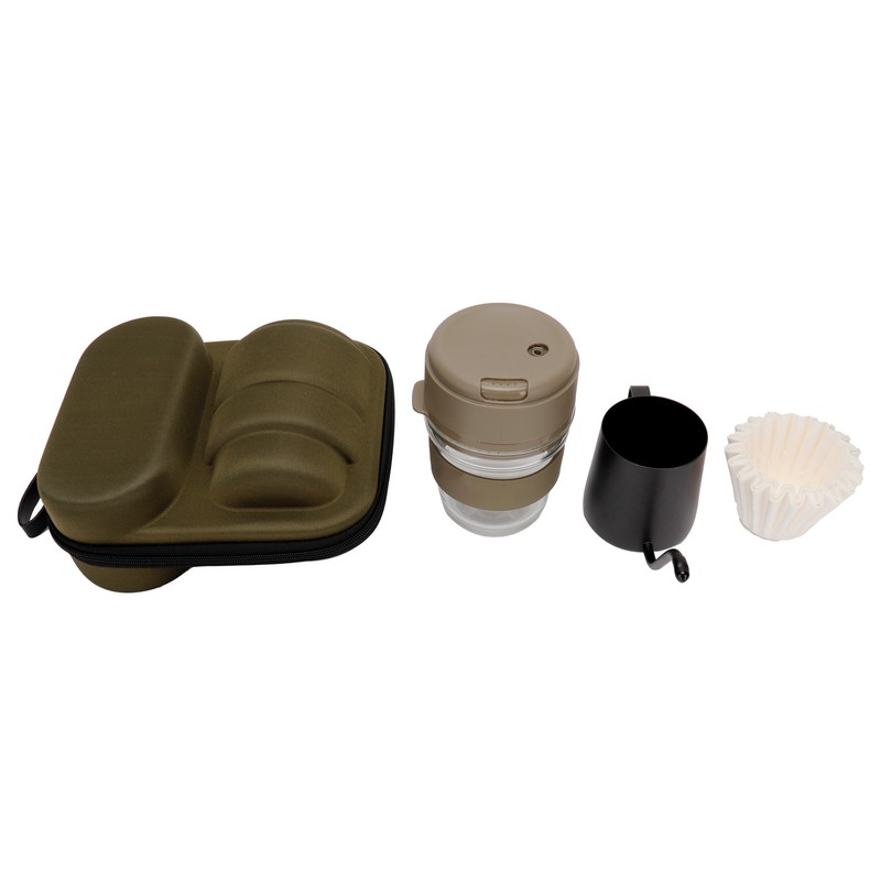 Hand Brewed Coffee Pot Set Travel Manual Coffe Maker with