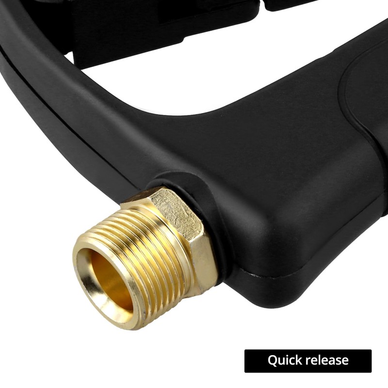 QWORK Pressure Washer Gun with 5 Nozzle Tips, M22-14 Thread