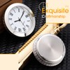 Outus 2 Pack 1.5 Inch Round Quartz Clock Insert with