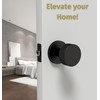 Mega Handles - Buena Privacy Door Knob for Hallway, Closet