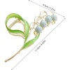 Blue Lily of The Valley Flower Hair Clips, 2025 New