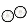 2PCS RC Racing Tire Plastic Wheel Hub and Rubber Tire