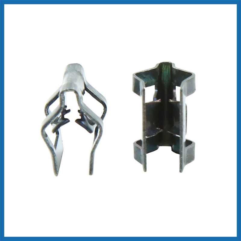 A ABSOPRO 10pcs Black Car Auto Interior Dashboard Trim Metal