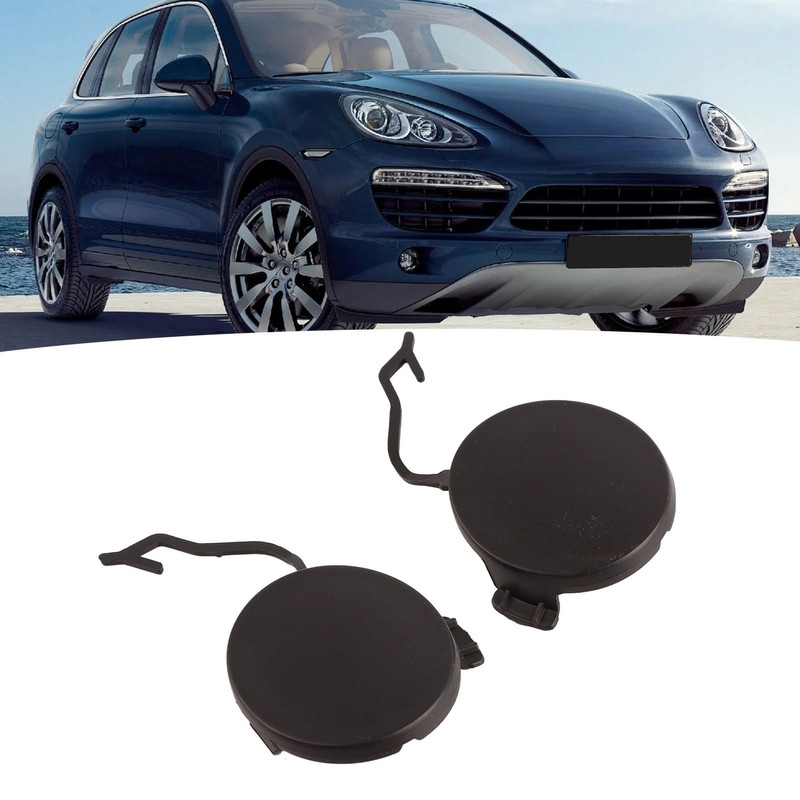 Front Bumper Left Right Towing Hook Cover Cap 95850515600 Replacement