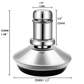 uvce Bell Glides Replacement Office Chair Swivel Caster Wheels to Fixed Stationary Castors，Low Profile Stool with Separate Self Adhesive Felt Pads Black 5pcs (Stainless Steel)