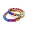 Cuffstore 8.5" Rainbow Elliptical Leg Irons Ankle Restraint