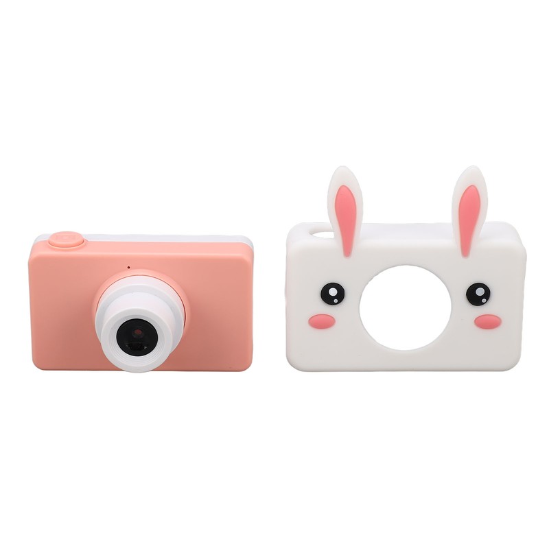 Kids Camera Toys HD 32MP Cute Small Rabbit Shaped Case