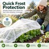 Non-Woven Plant Covers for Winter Protection – 0.95 oz Garden