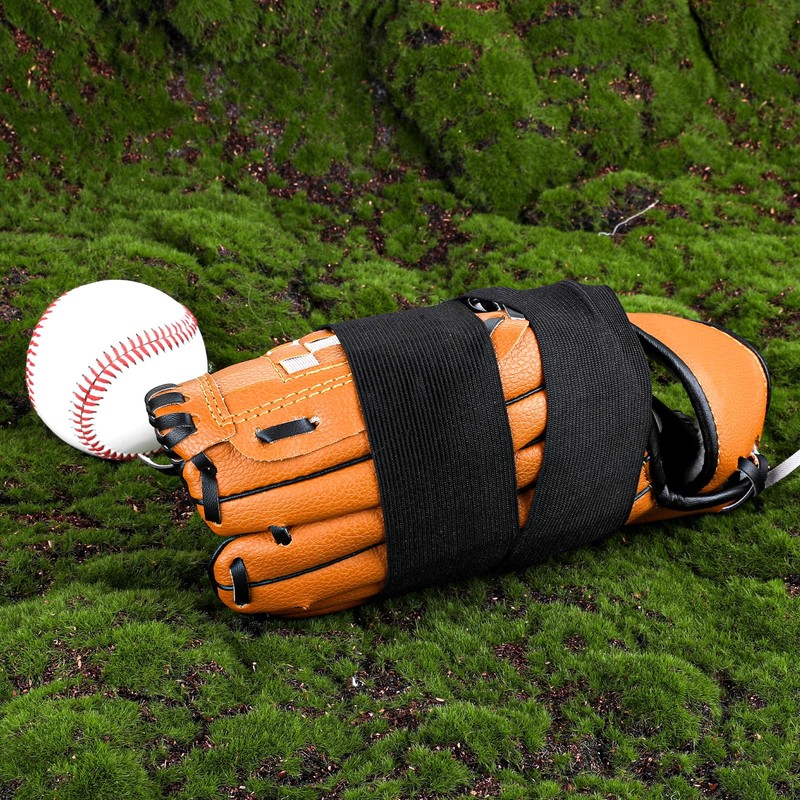 2 PCS Glove Wrap Band Baseball Glove Strap, Softball and