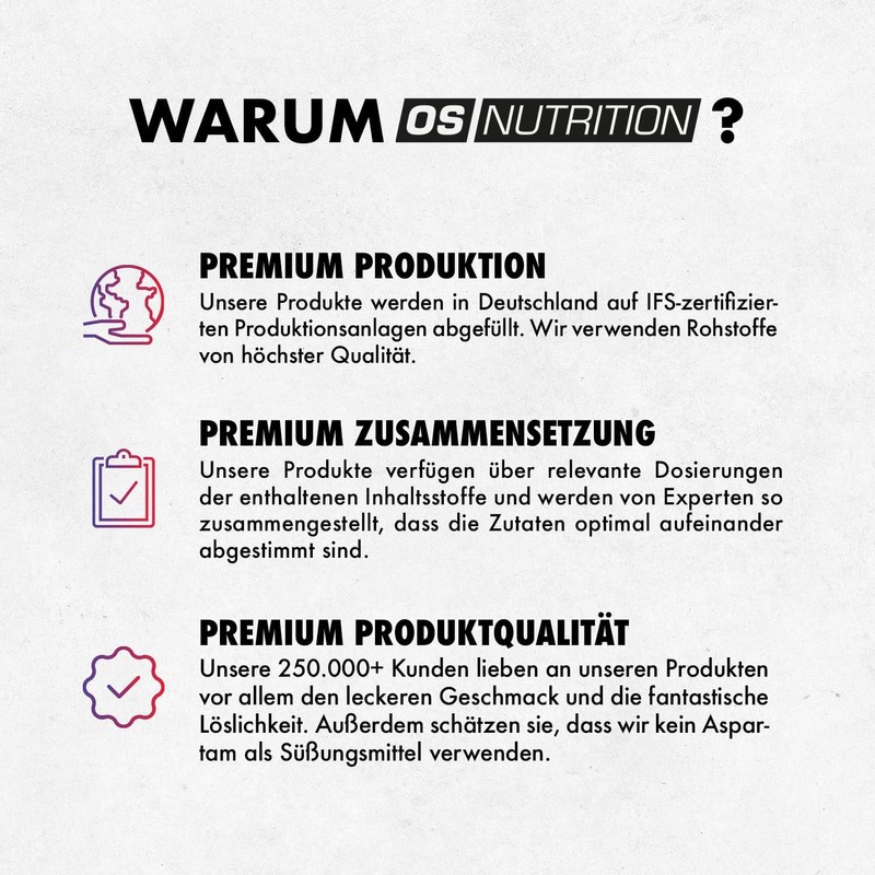 OS NUTRITION Götterpuls Ultra Premium Pre Workout Booster, Powder, 480