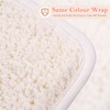 TranRantic Beige Bathroom Rug, 50 x 80 cm Bath Mat