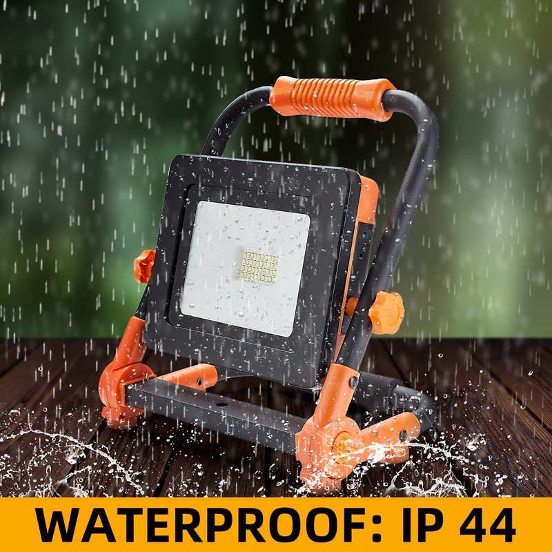 Rechargeable LED Work Light, 1200LM LED Working Flood Lights with