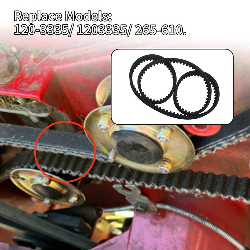 120-3335 Lawn Mower Belt/Belt-Synchronous Compatible with Toro 120-3335 E-xmark 120-3335