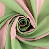 EOBTAIN Striped Small Stall Shower Curtain 48x68 Inches Pink and