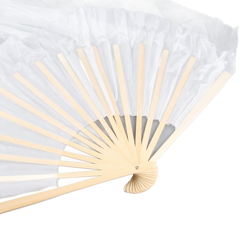 1 Pair Long Dance Fan Soft Beautiful Classical Dancing Fan
