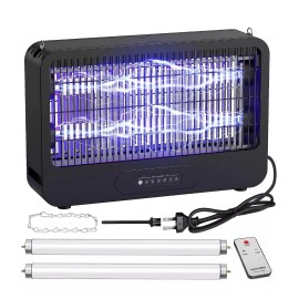 FTMKK Bug Zapper, FTMKK Mosquito Zapper [Poweful 3500V Double Grid & Remote] Fly Za...