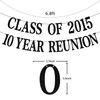 Happy 10th Anniversary Banner, Class of 2015 10 Years Later,