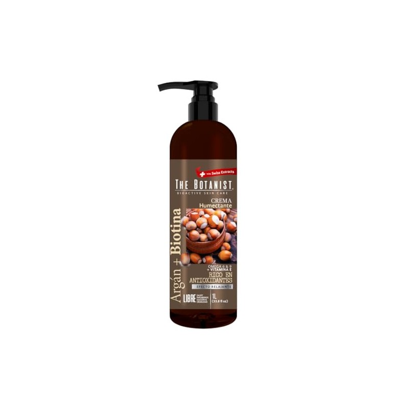 THE BOTANIST Body Cream Biotin Argan Oil 1000 ml