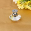 16Pcs Crystal Glass Cabinet Knob Diamond Shape 40mm Drawer Cupboard