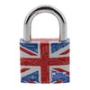 Burg-Wächter 771 F 40 London SB Cylinder Lock, Union Jack