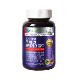 Nutri-D Day Nutrid-D Day Premium Lutein Omega-3 Gold 1300mg x 90 capsules 1 sj / 뉴트리디데이 뉴트리디데이 프리미엄 루테인 오메가3 골드 1300mg x 90캡슐 1개 sj