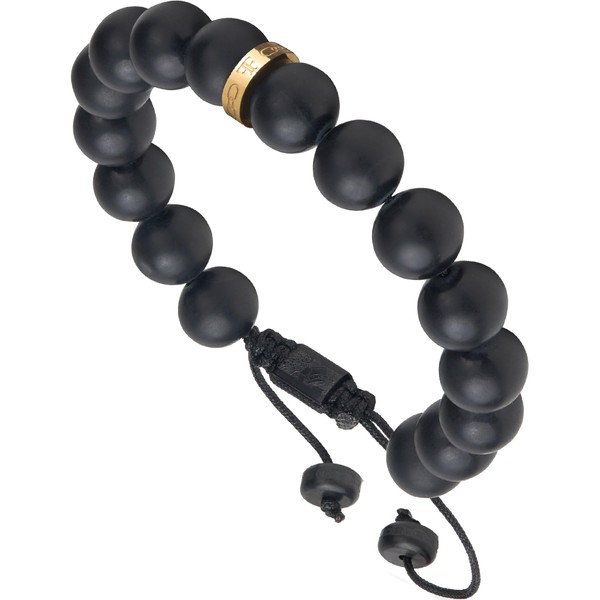 Forge & Foundry Men's Beaded Bracelet | Fully Adjustable Fitting