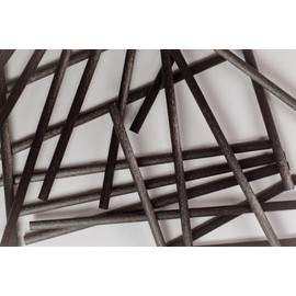 GREENPRINT 1000 Pack Black Agave Fiber Cocktail Straws Alternative to Plastic Straws & Paper Straws, Plant Based (Black, 1000), 5.75 inch