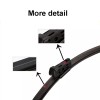 Xukey Pair Front Window Windshield Wiper Blades Set For VW