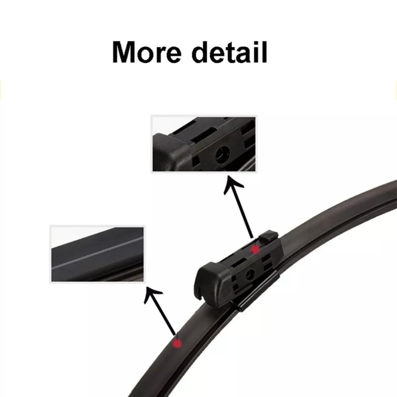 Xukey Pair Front Window Windshield Wiper Blades Set For VW