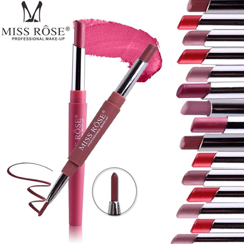 GoBeLi® Lip Liner 2-in-1 Lipstick (Sweet Girl 02) Lipstick -